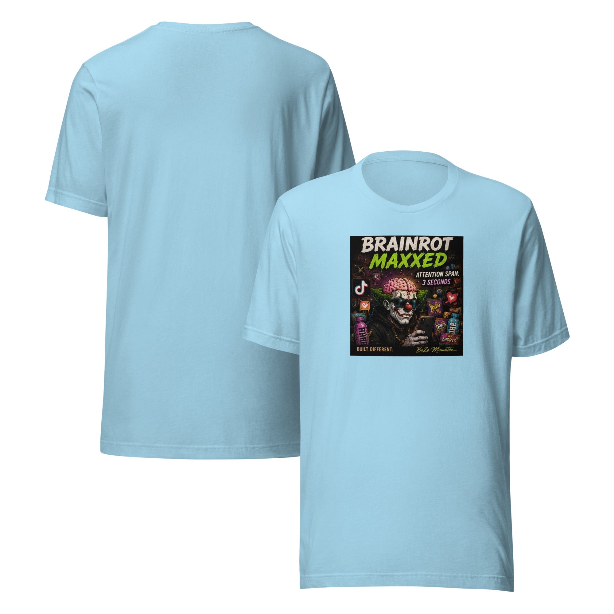BRAINROT MAXXED | Unisex t-shirt – BoZoMemeTêê | mème streetwear