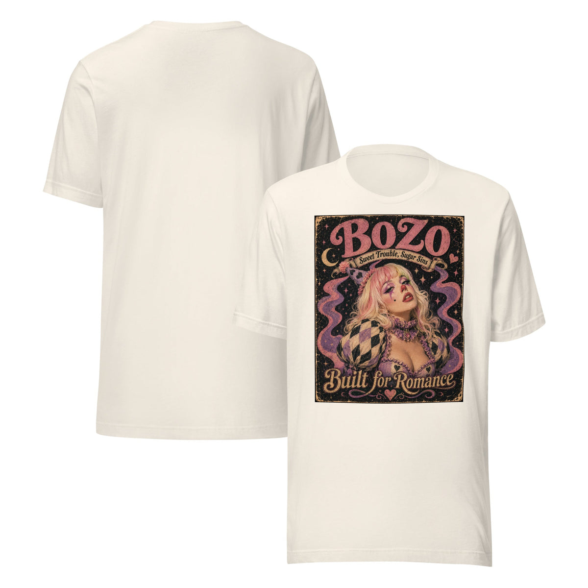 BUILT FOR ROMANCE | Unisex t-shirt – BoZoMemeTêê | mème streetwear