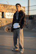 BZ Monogram Skate Hoodie | BoZo™ StreetWear Hoodie – BoZoMemeTêê | mème streetwear