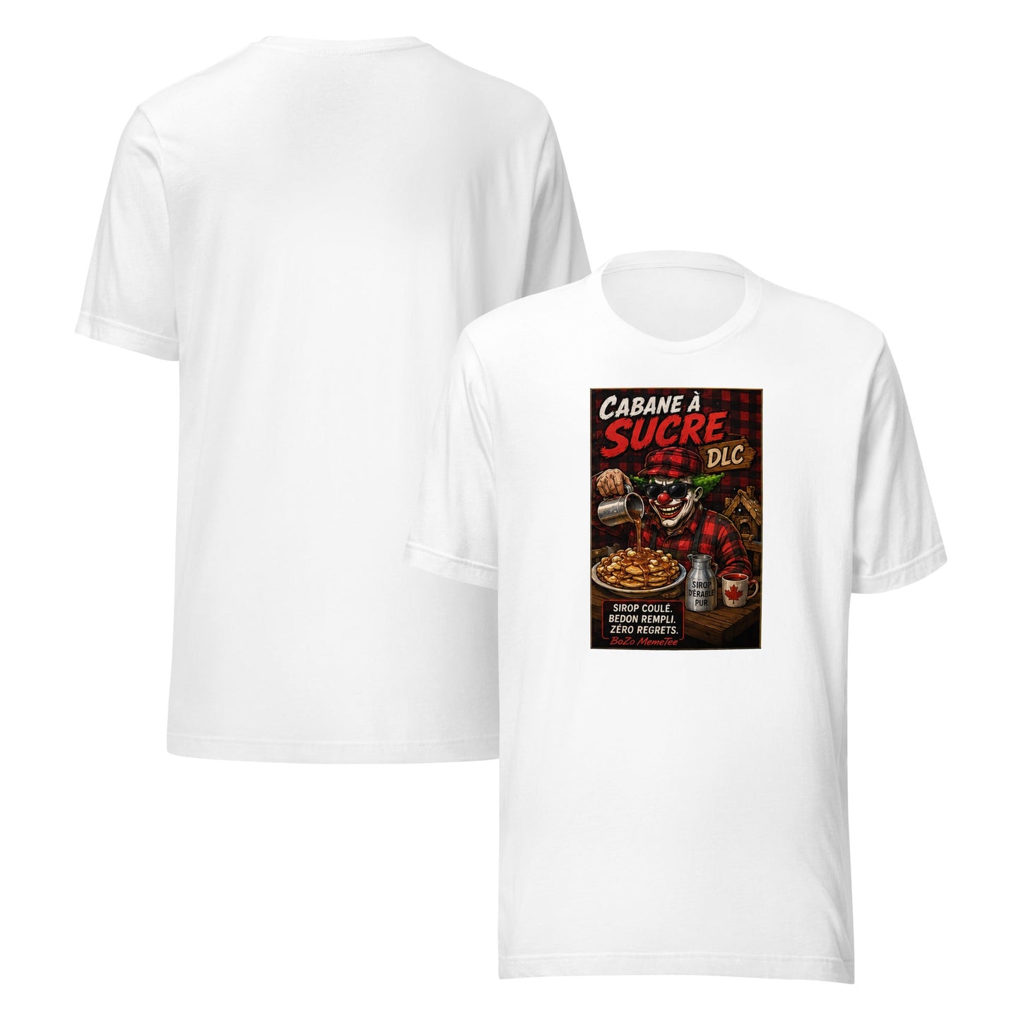 CABANE À SUCRE | Unisex t-shirt – BoZoMemeTêê | mème streetwear