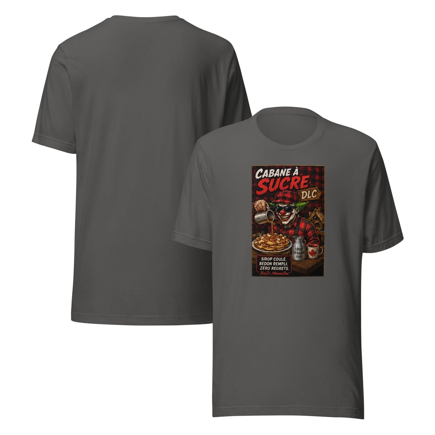 CABANE À SUCRE | Unisex t-shirt – BoZoMemeTêê | mème streetwear