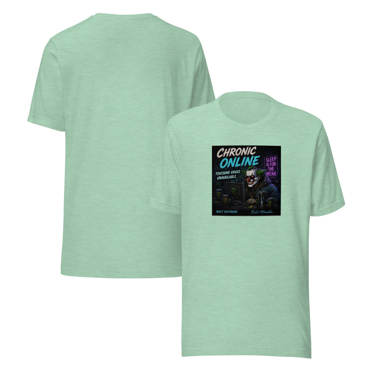 CHRONIC ONLINE | Unisex t-shirt – BoZoMemeTêê | mème streetwear