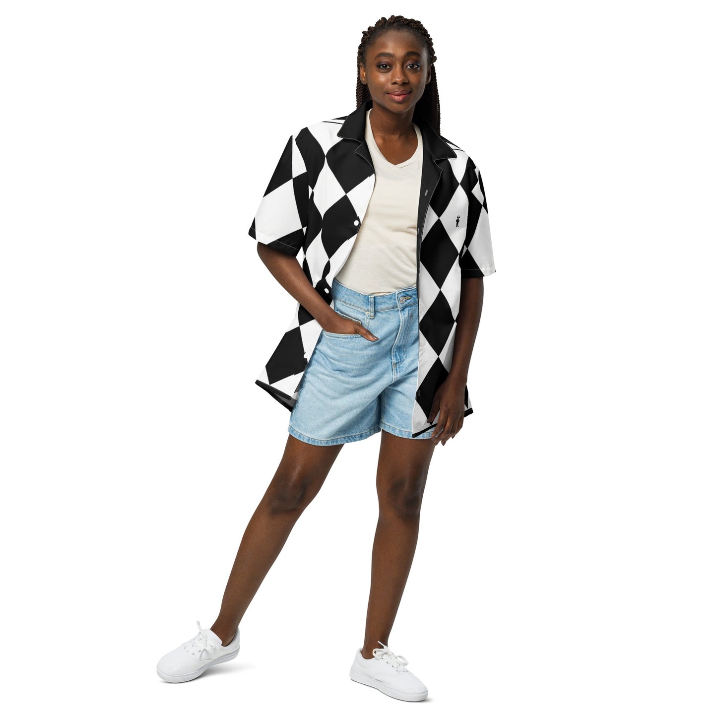 CLNFT 02 | Diamond Black & White CUT-SEW – BoZoMemeTêê | mème streetwear