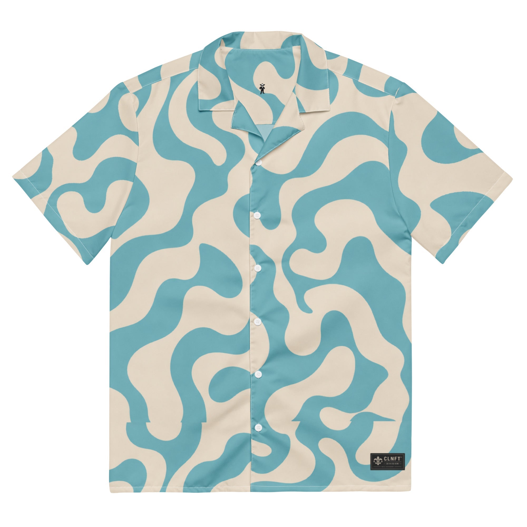 CLNFT™️ | AQUA Chemise – BoZoMemeTêê | mème streetwear