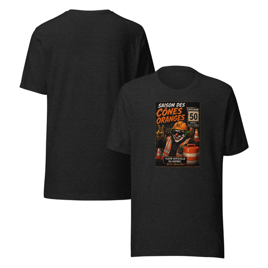 CÔNES ORNAGES | Unisex t-shirt – BoZoMemeTêê | mème streetwear