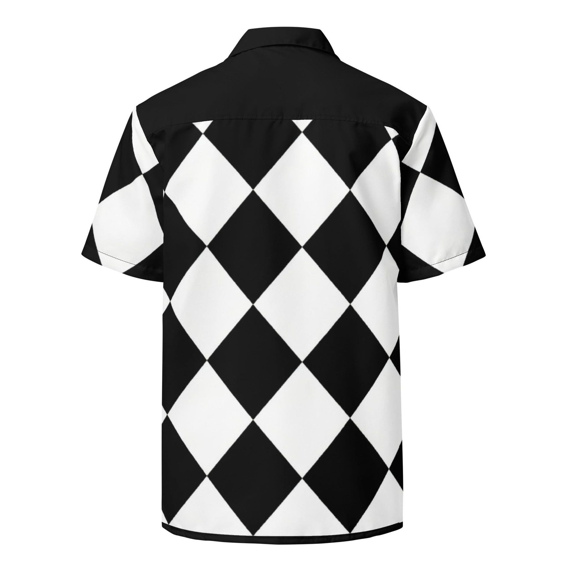 Diamond Black & White | BoZo GOLF™️ Chemise – BoZoMemeTêê | mème streetwear