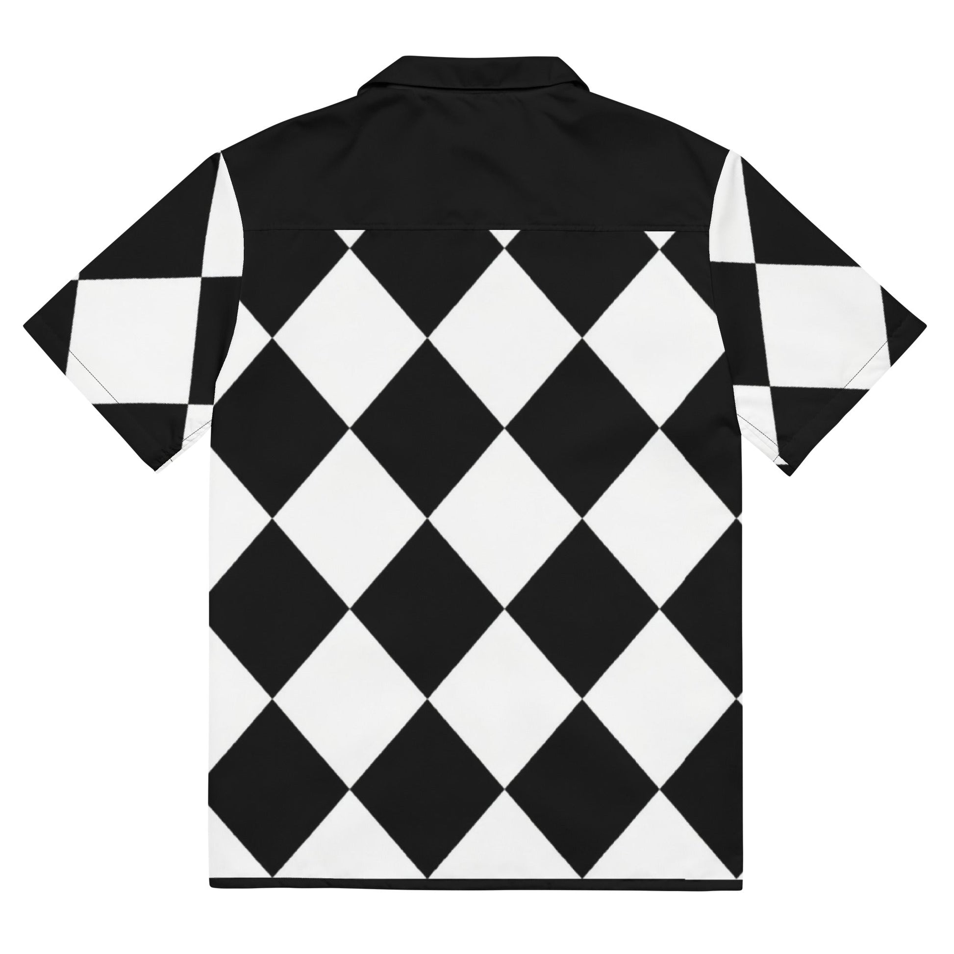 Diamond Black & White | BoZo GOLF™️ Chemise – BoZoMemeTêê | mème streetwear