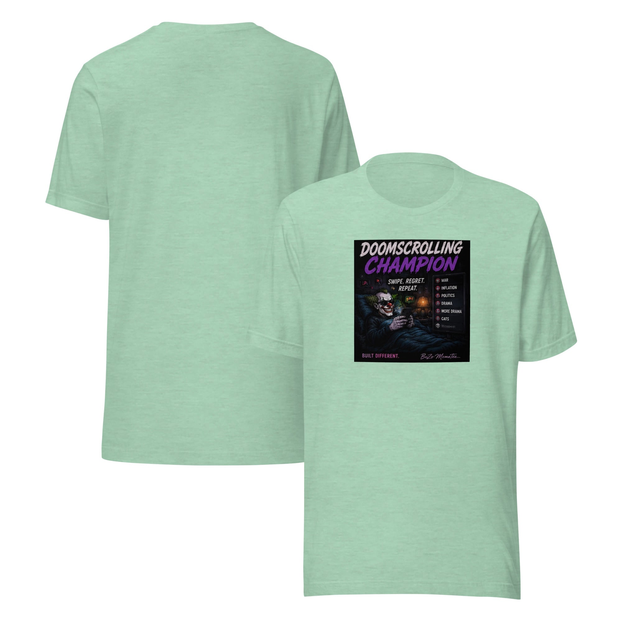 DOOMSCROLLING | Unisex t-shirt – BoZoMemeTêê | mème streetwear