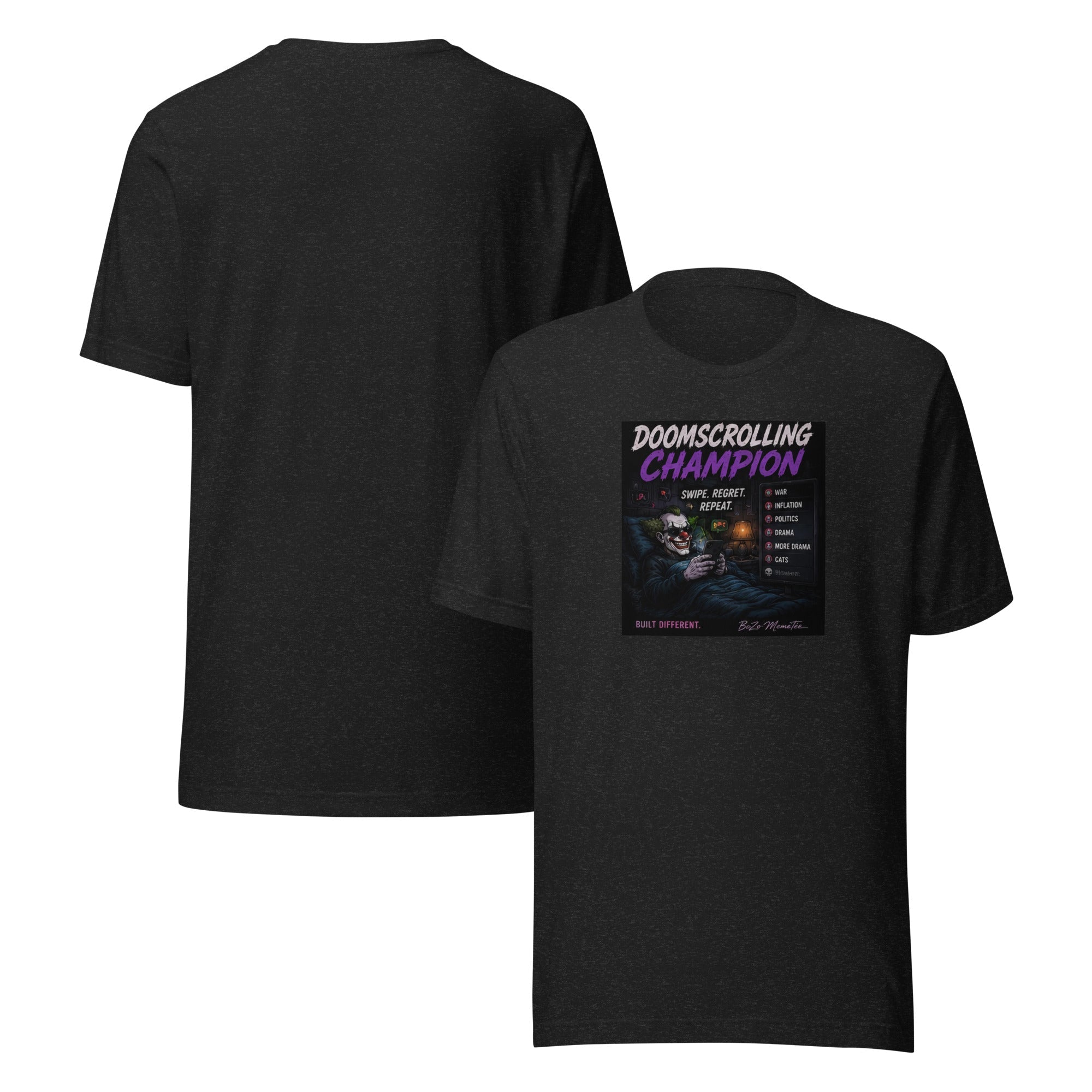 DOOMSCROLLING | Unisex t-shirt – BoZoMemeTêê | mème streetwear