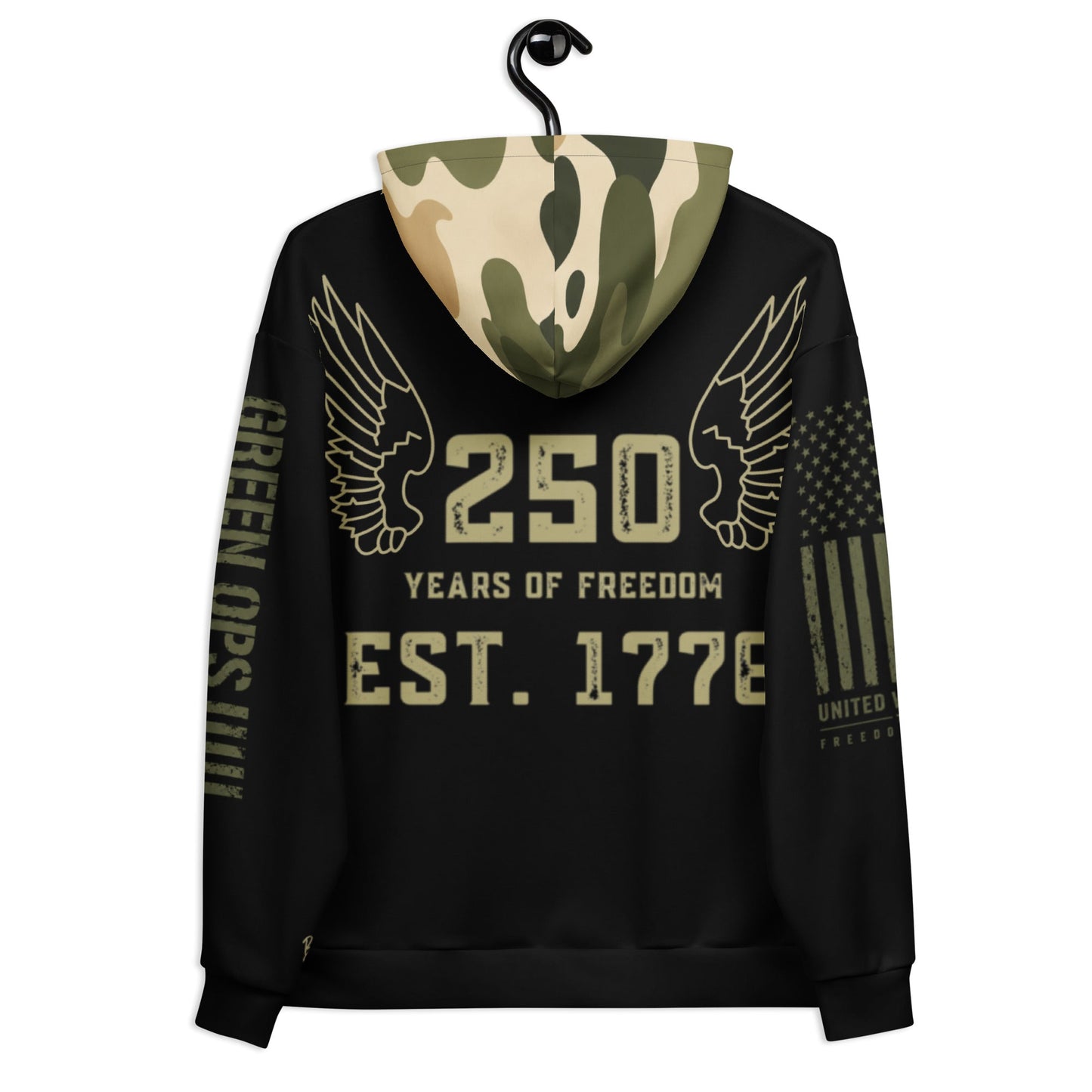 Freedom Units AMERICA 🇺🇸 | Green Ops Hoodie Hoodie – BoZoMemeTêê | mème streetwear