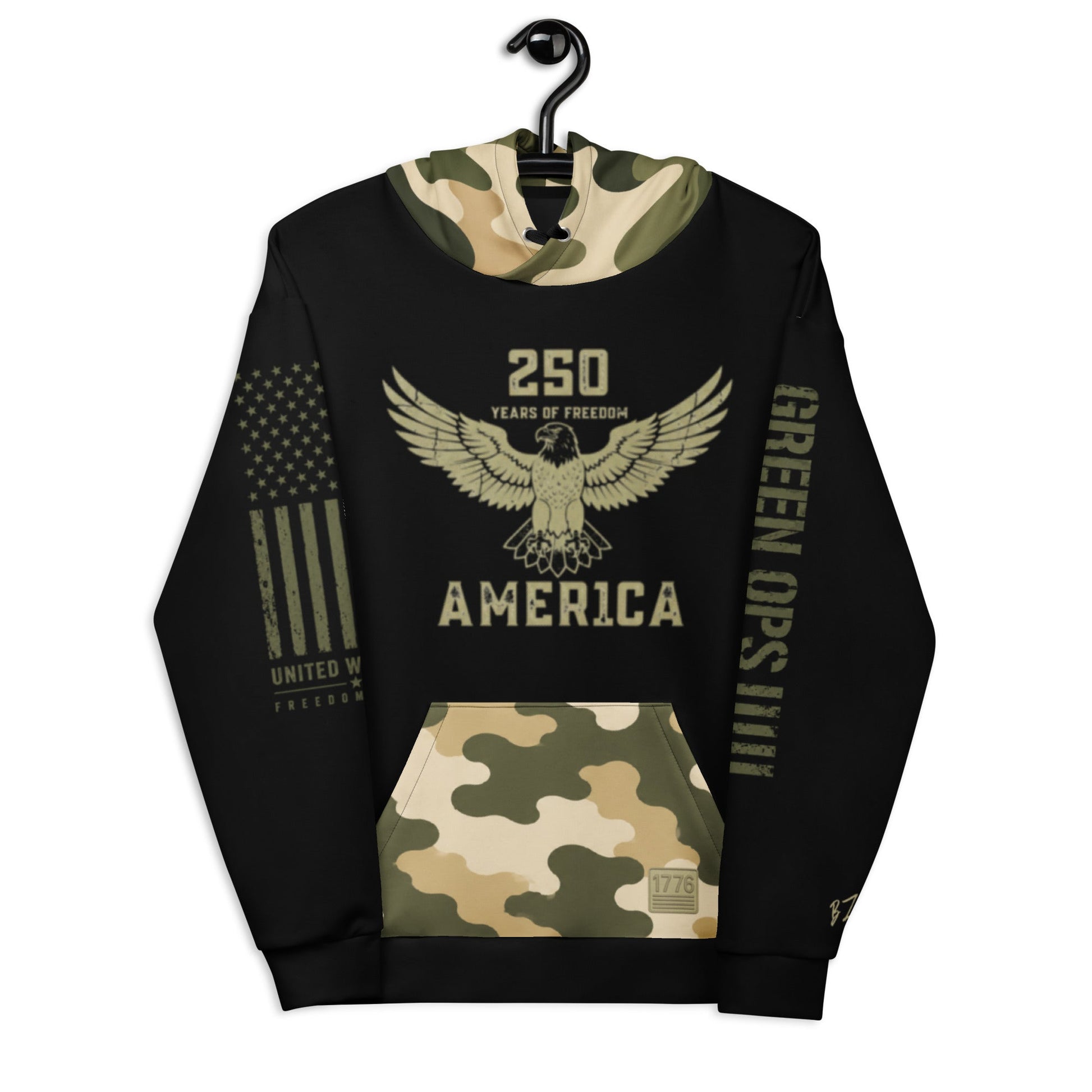 Freedom Units AMERICA 🇺🇸 | Green Ops Hoodie Hoodie – BoZoMemeTêê | mème streetwear
