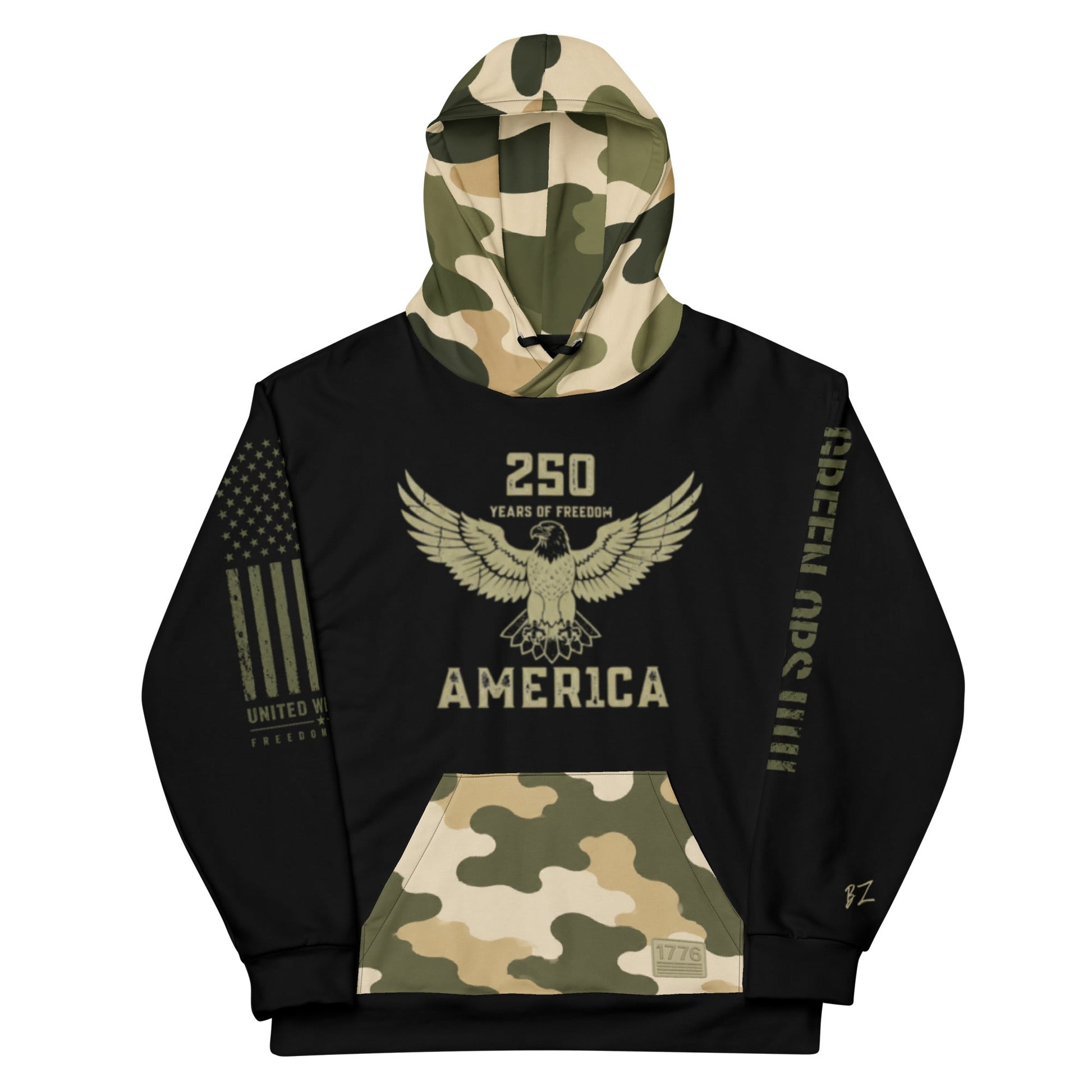 Freedom Units AMERICA 🇺🇸 | Green Ops Hoodie Hoodie – BoZoMemeTêê | mème streetwear