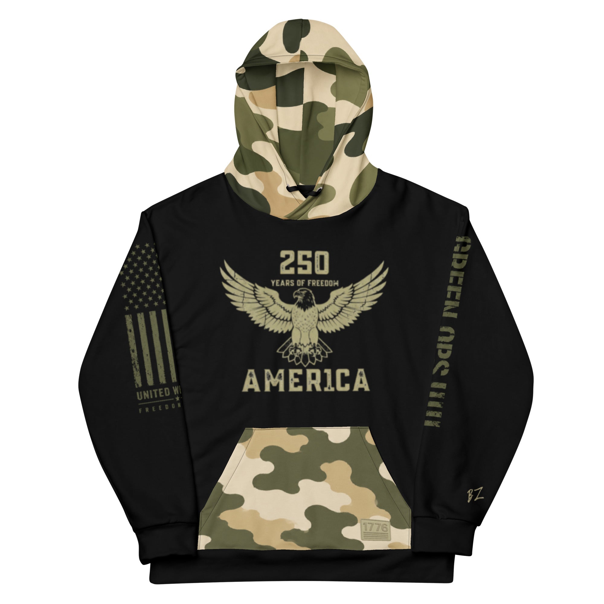 Freedom Units AMERICA 🇺🇸 | Green Ops Hoodie Hoodie – BoZoMemeTêê | mème streetwear