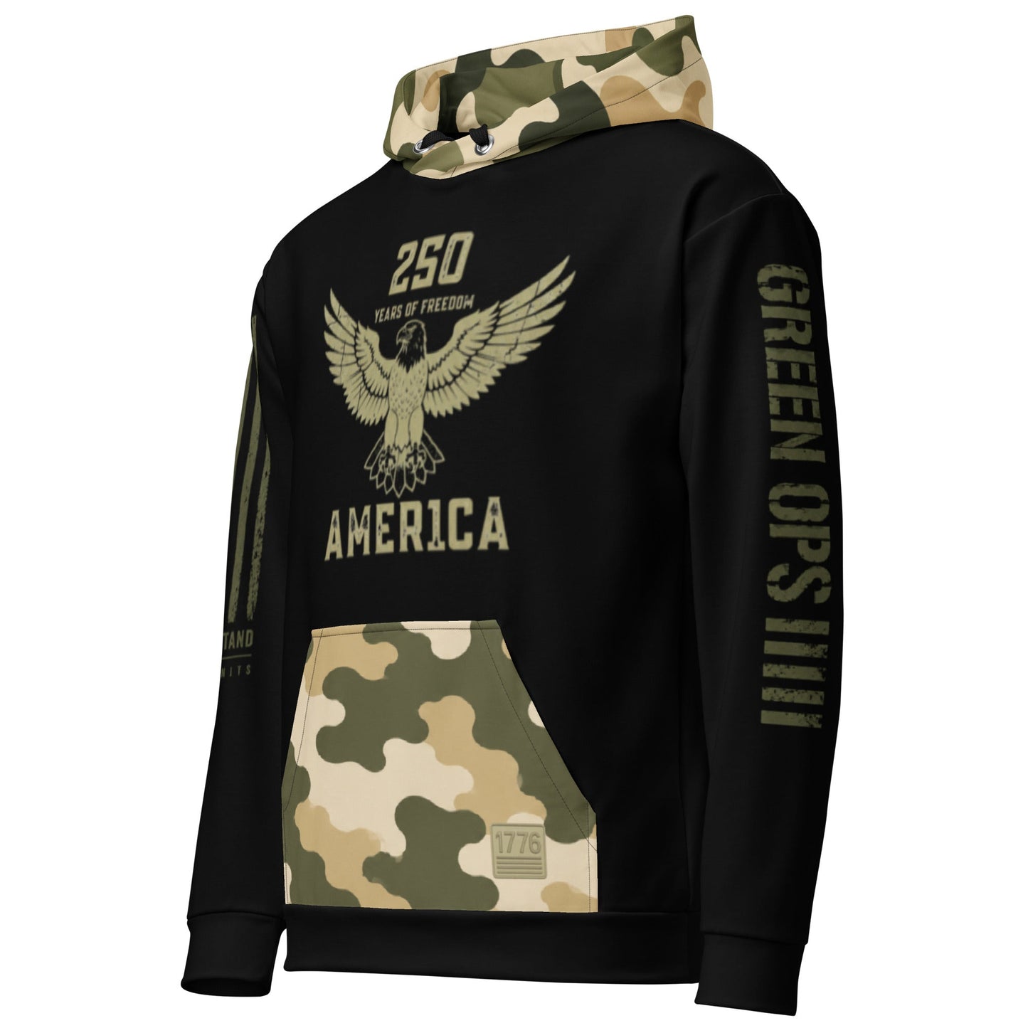 Freedom Units AMERICA 🇺🇸 | Green Ops Hoodie Hoodie – BoZoMemeTêê | mème streetwear