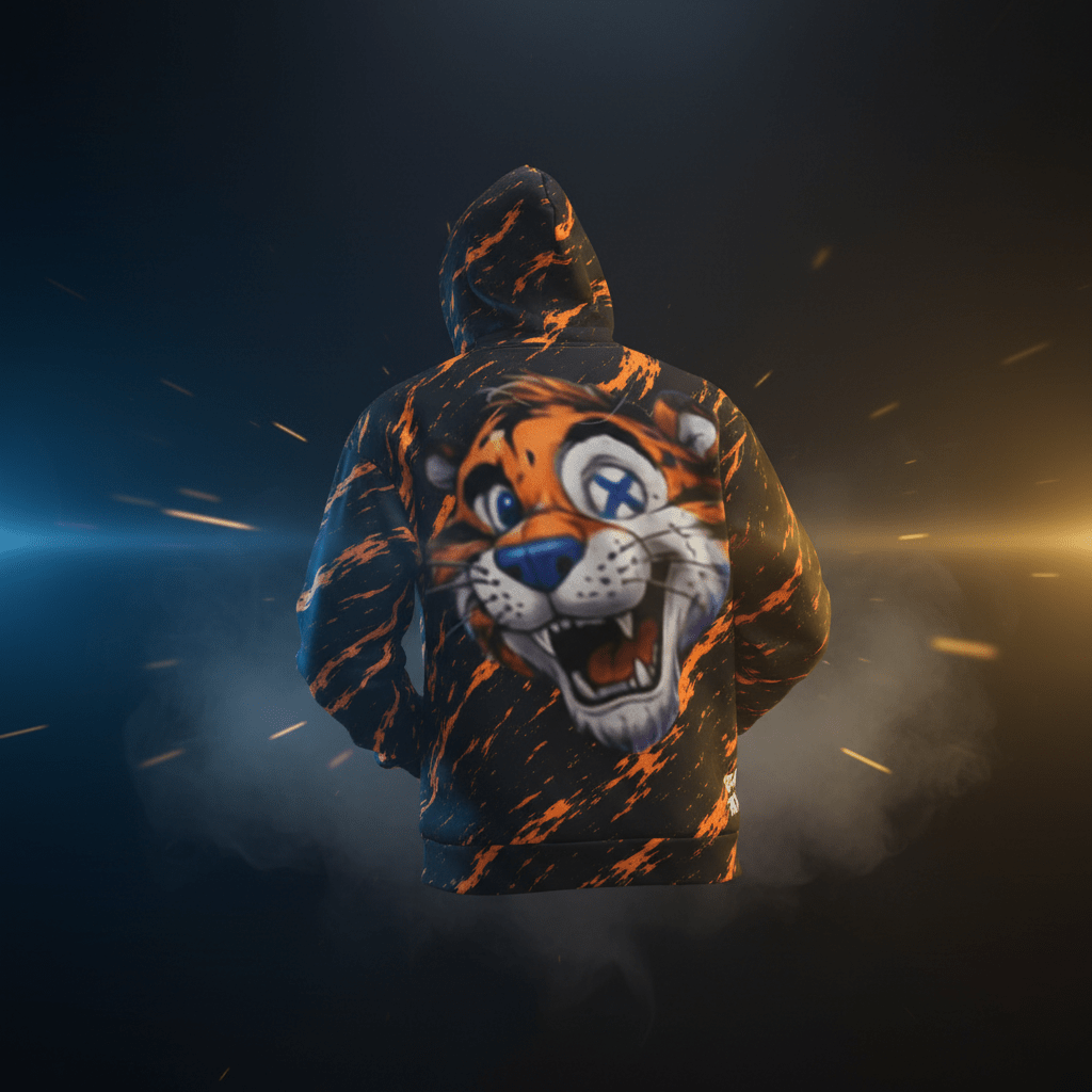 Frosted Tiger | Lost Signal Hoodie BoZo™️ Hoodie – BoZoMemeTêê | mème streetwear