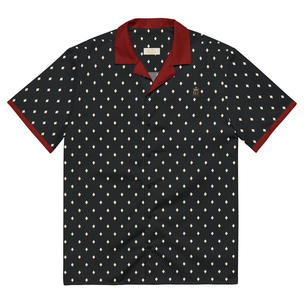 GOLF ROYAL | BURGUNDY CREAM Chemise – BoZoMemeTêê | mème streetwear