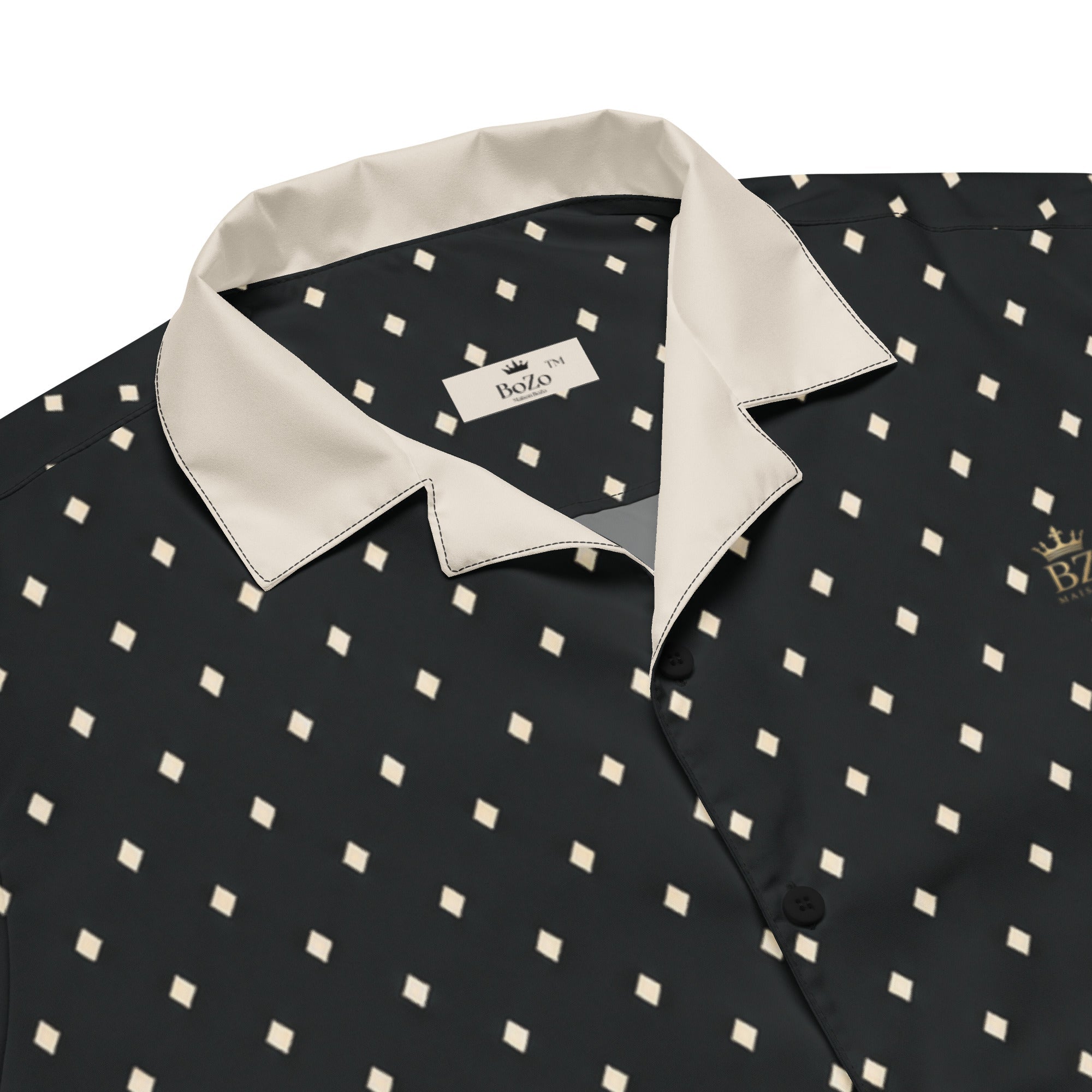 GOLF ROYAL | CREAM Chemise – BoZoMemeTêê | mème streetwear