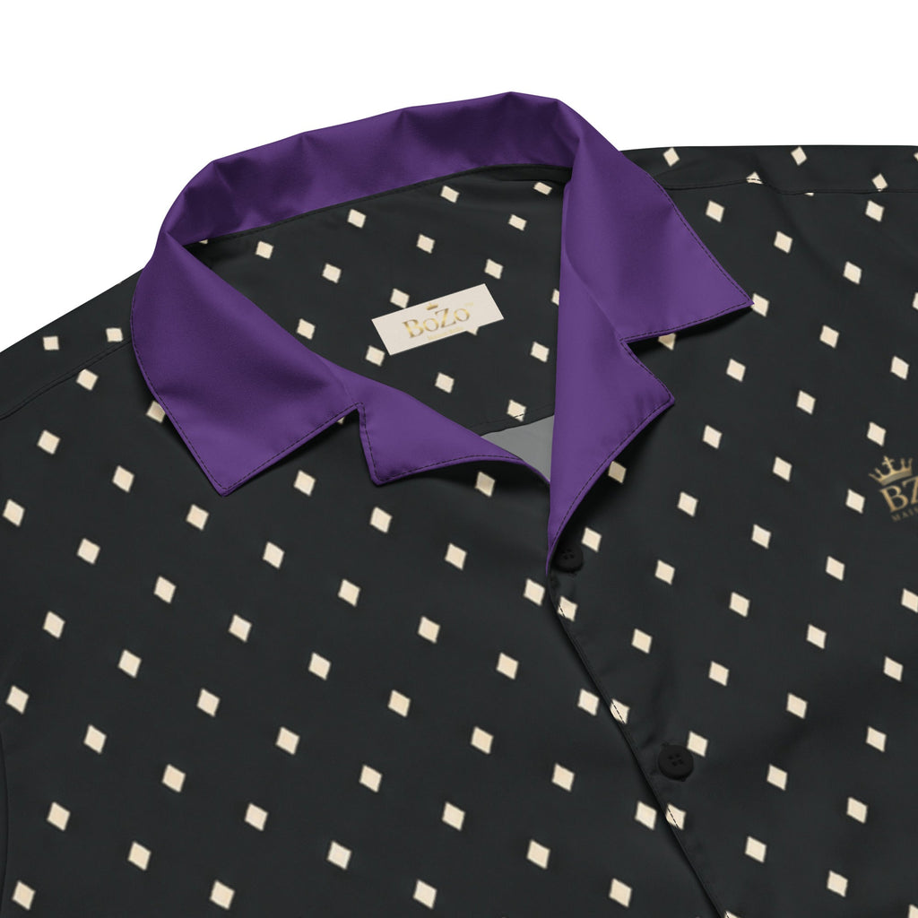 GOLF ROYAL | PURPLE KING Chemise – BoZoMemeTêê | mème streetwear