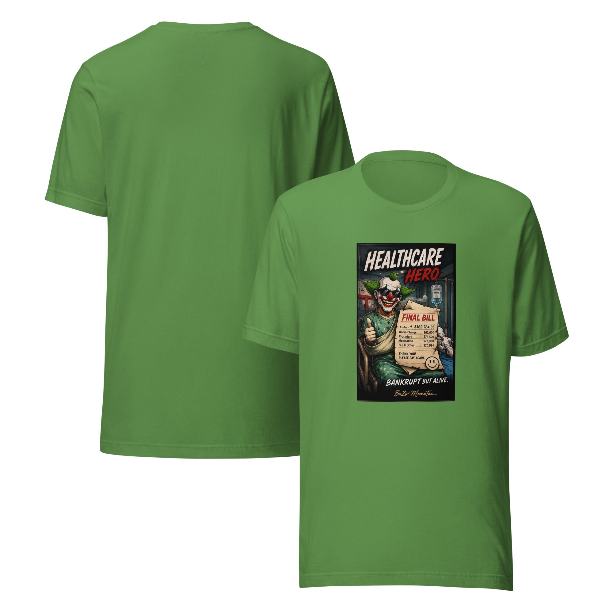 HEALTHCARE HERO | Unisex t-shirt – BoZoMemeTêê | mème streetwear