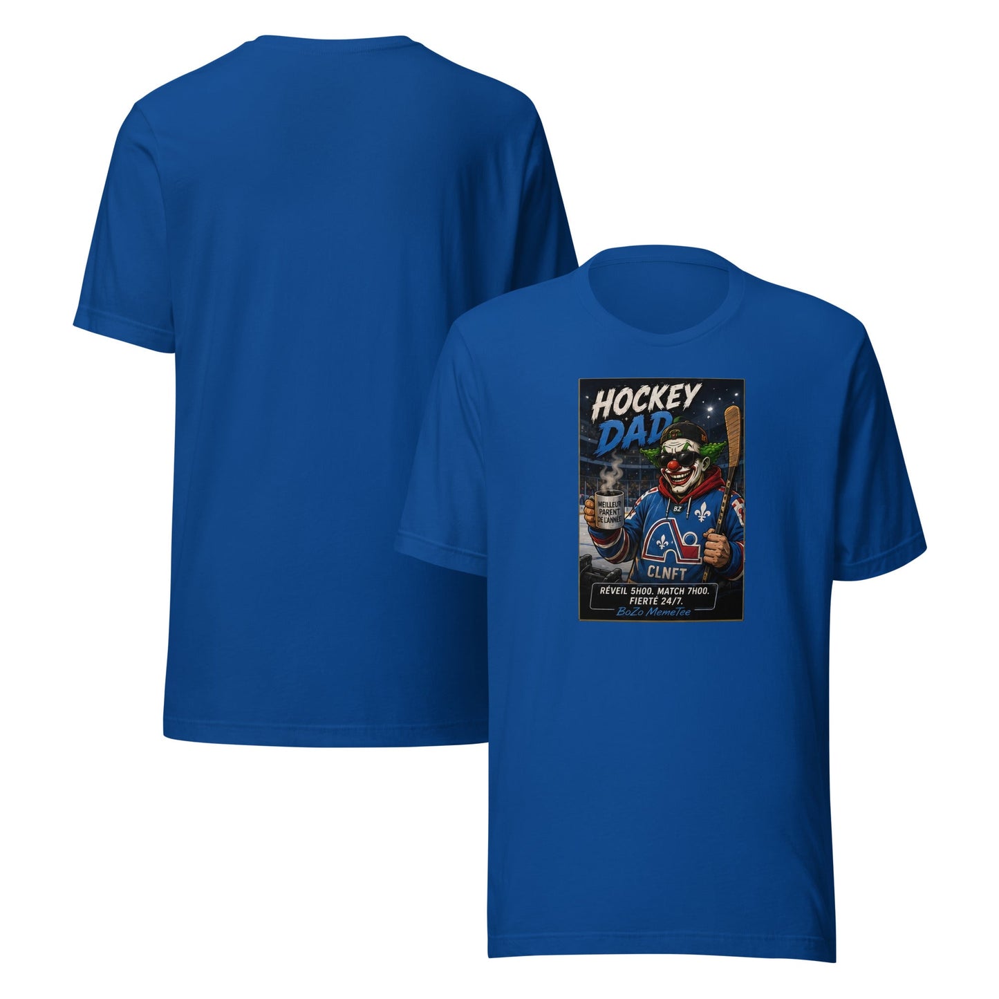 HOCKEY DAD | Unisex t-shirt – BoZoMemeTêê | mème streetwear