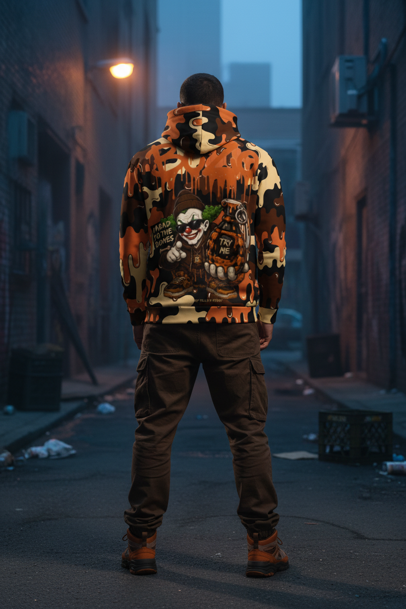 Hoodie BoZo StreetWear - Dos