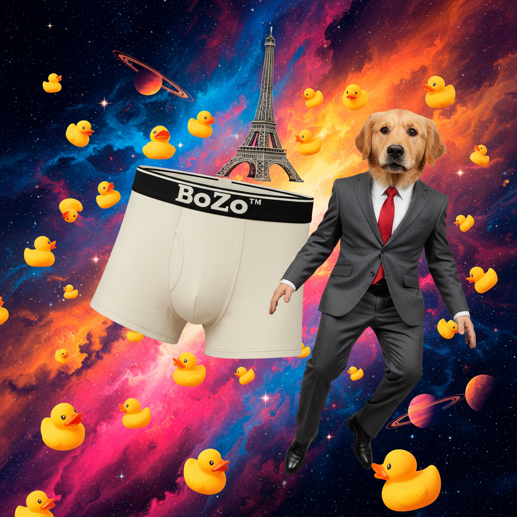 BoZo™ chaos absurde — boxer dans l'espace