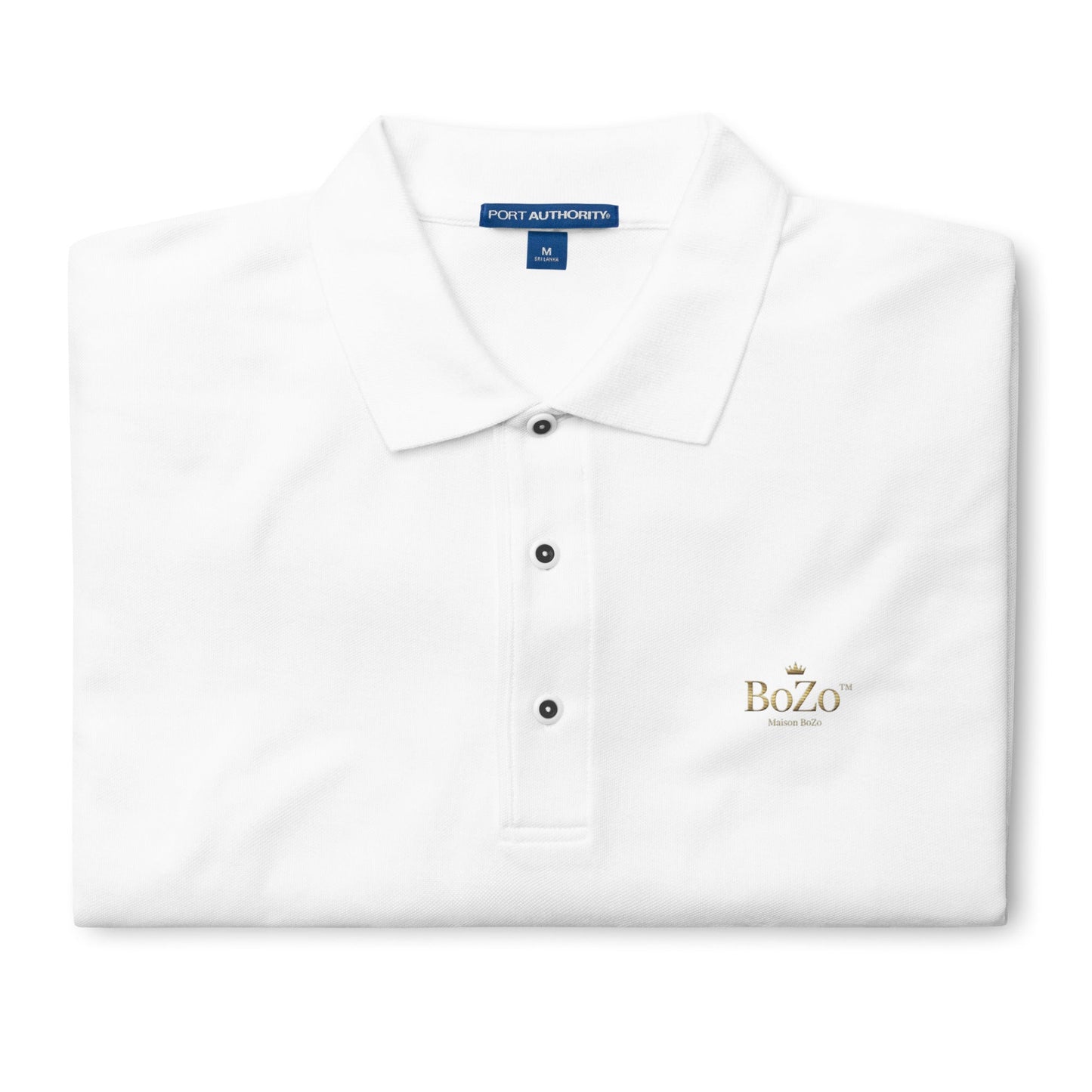 Maison BoZo | Men's Premium Polo EMBROIDERY – BoZoMemeTêê | mème streetwear