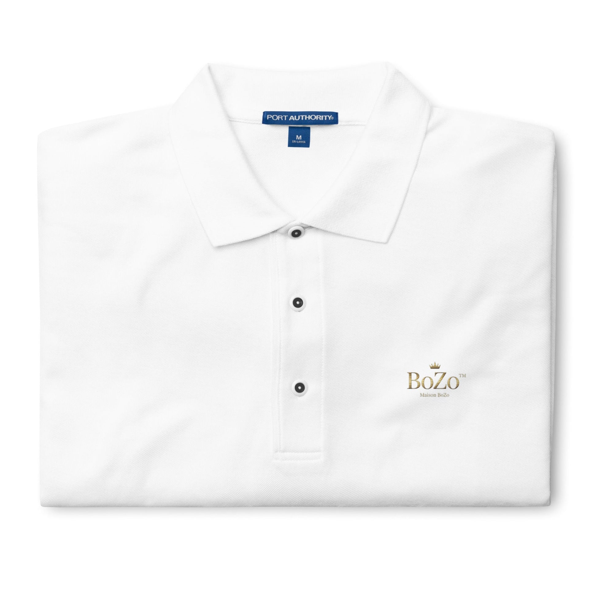 Maison BoZo | Men's Premium Polo EMBROIDERY – BoZoMemeTêê | mème streetwear