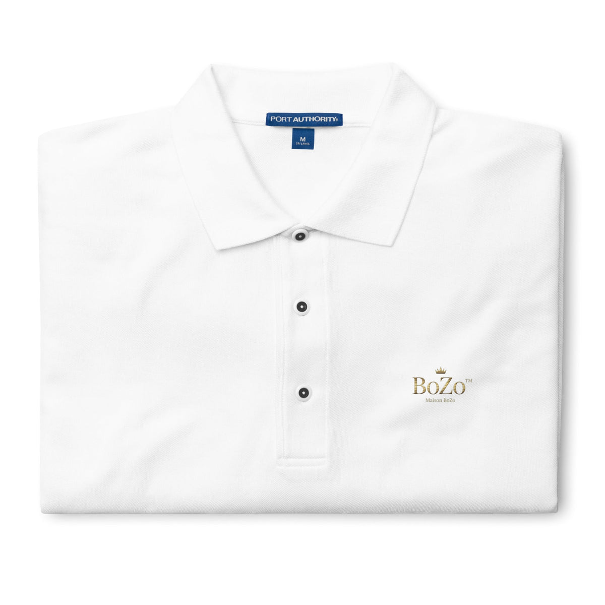 Maison BoZo | Men's Premium Polo EMBROIDERY – BoZoMemeTêê | mème streetwear