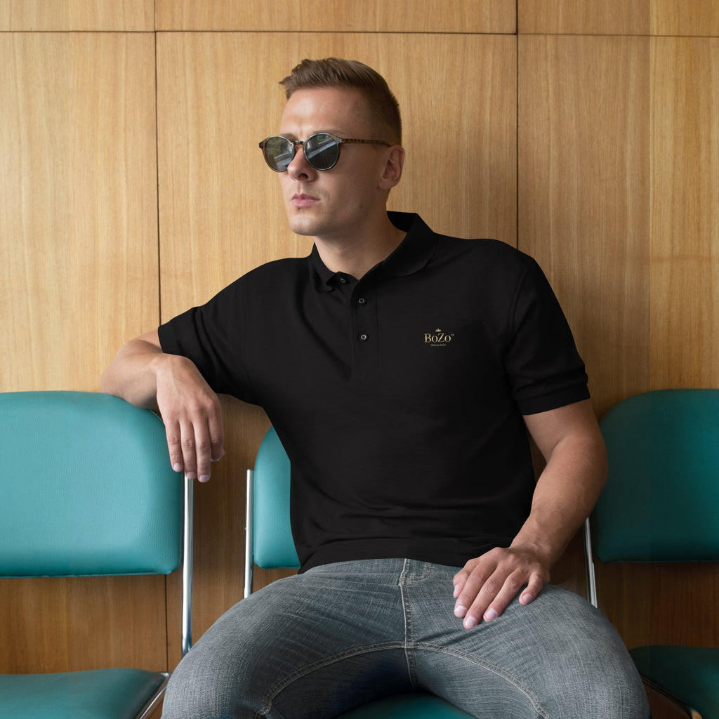 Maison BoZo | Men's Premium Polo EMBROIDERY – BoZoMemeTêê | mème streetwear