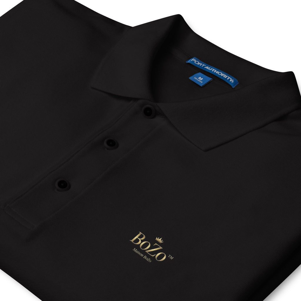Maison BoZo | Men's Premium Polo EMBROIDERY – BoZoMemeTêê | mème streetwear