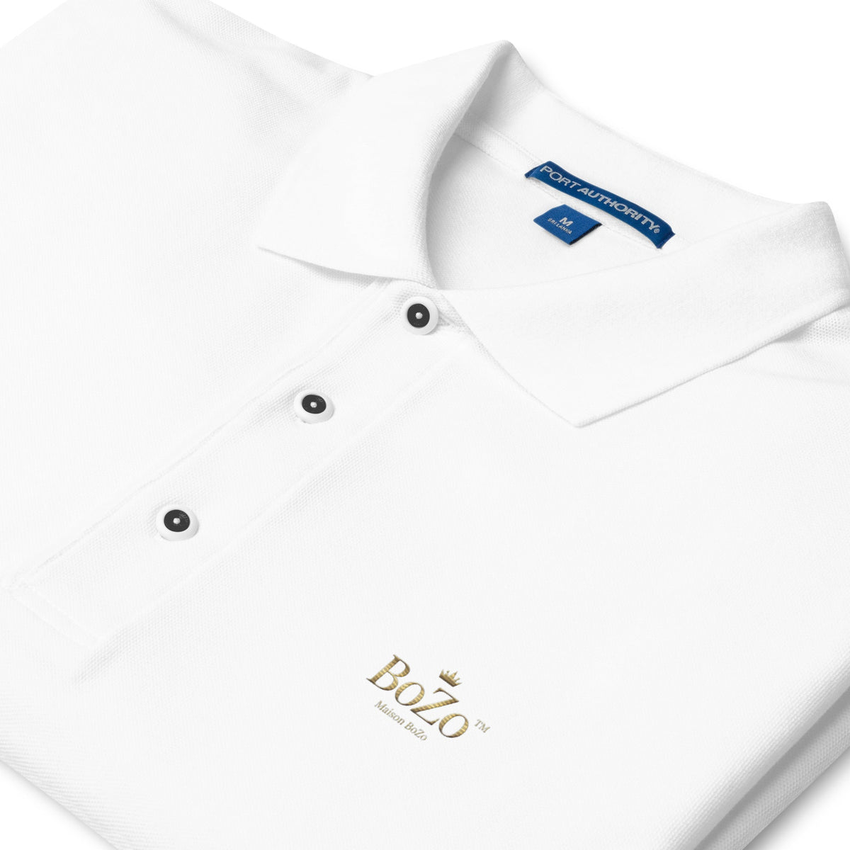 Maison BoZo | Men's Premium Polo EMBROIDERY – BoZoMemeTêê | mème streetwear
