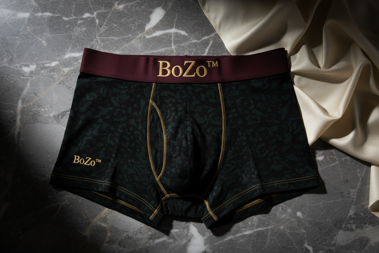 BoZo™ Signature Boxer Black Tonal