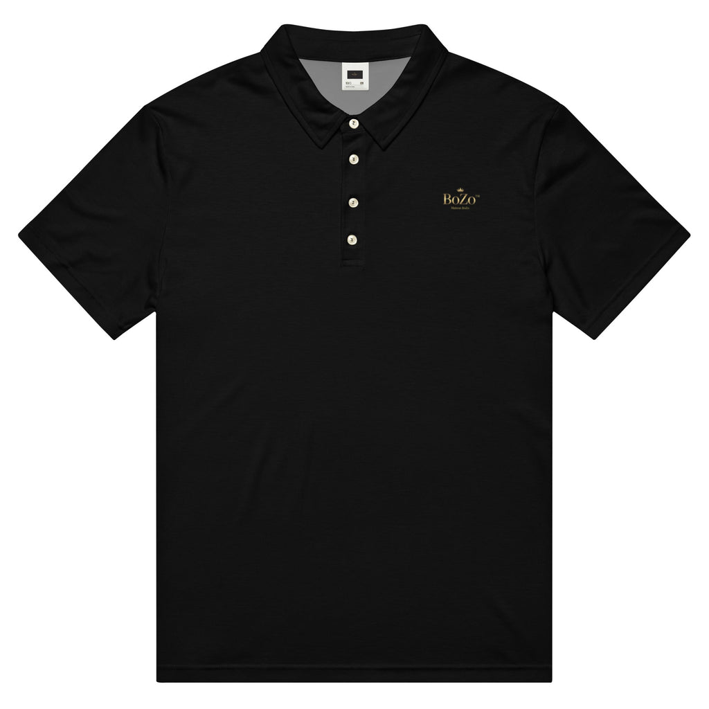 Maison BoZo™ | Signature Slim Fit Polo — Black CUT-SEW – BoZoMemeTêê | mème streetwear