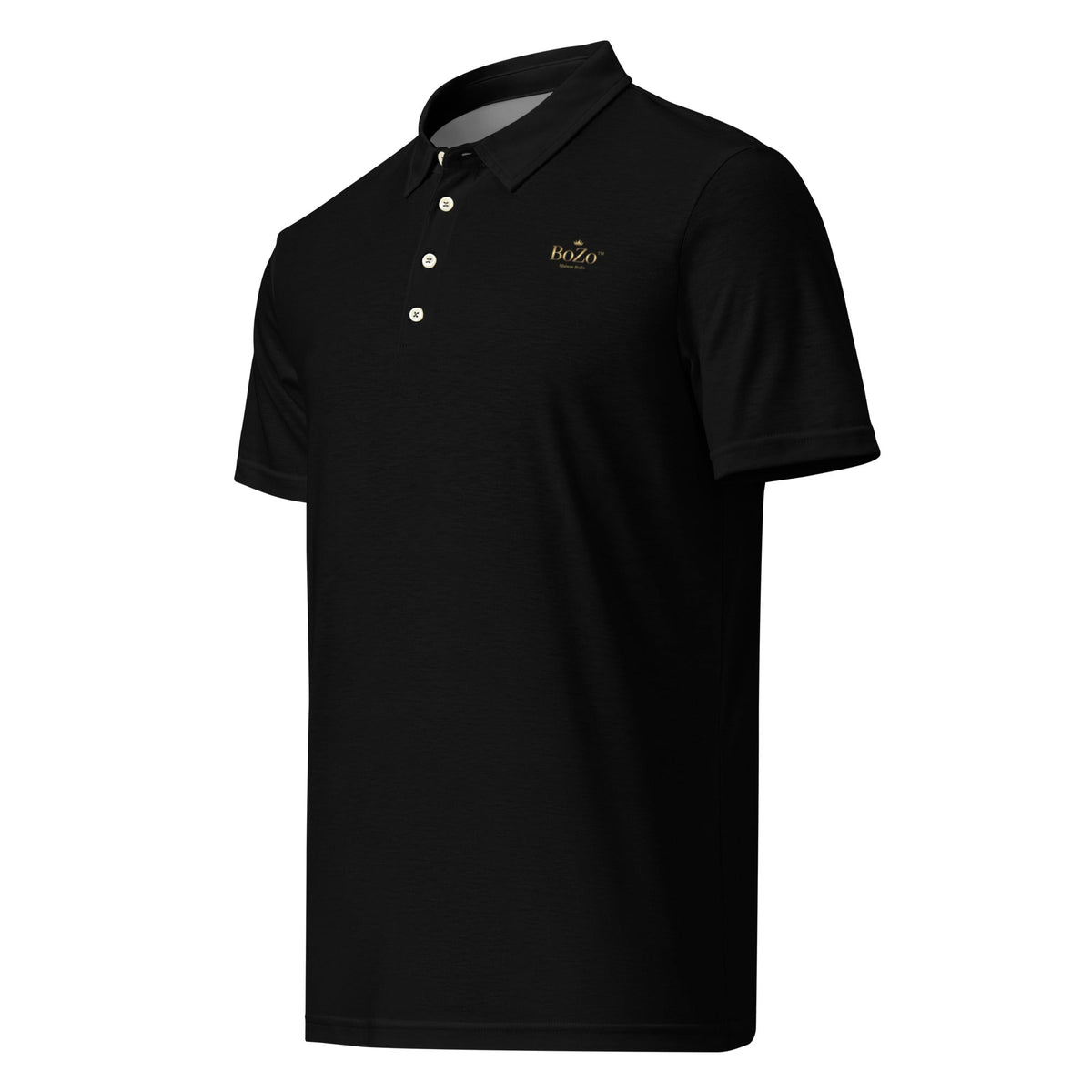 Maison BoZo™ | Signature Slim Fit Polo — Black CUT-SEW – BoZoMemeTêê | mème streetwear