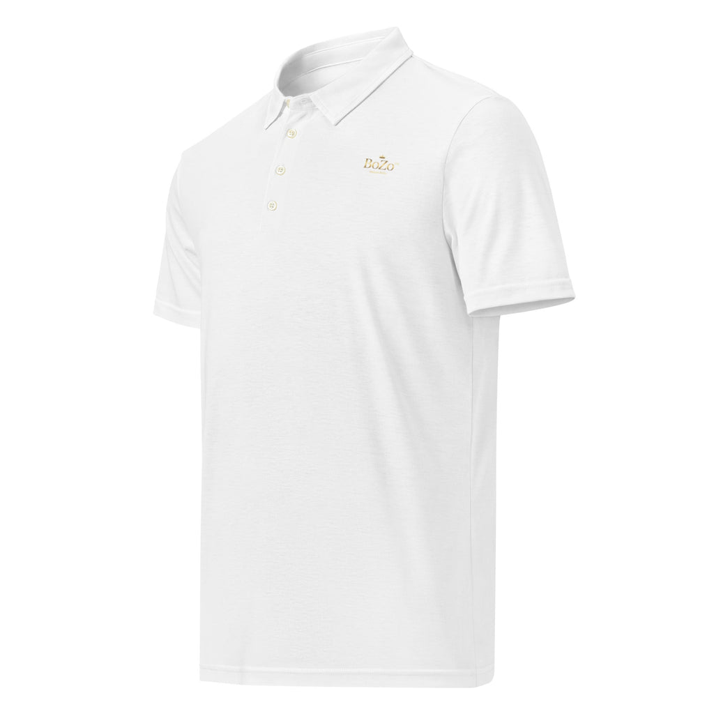 Maison BoZo™ | Signature Slim Fit Polo — White CUT-SEW – BoZoMemeTêê | mème streetwear