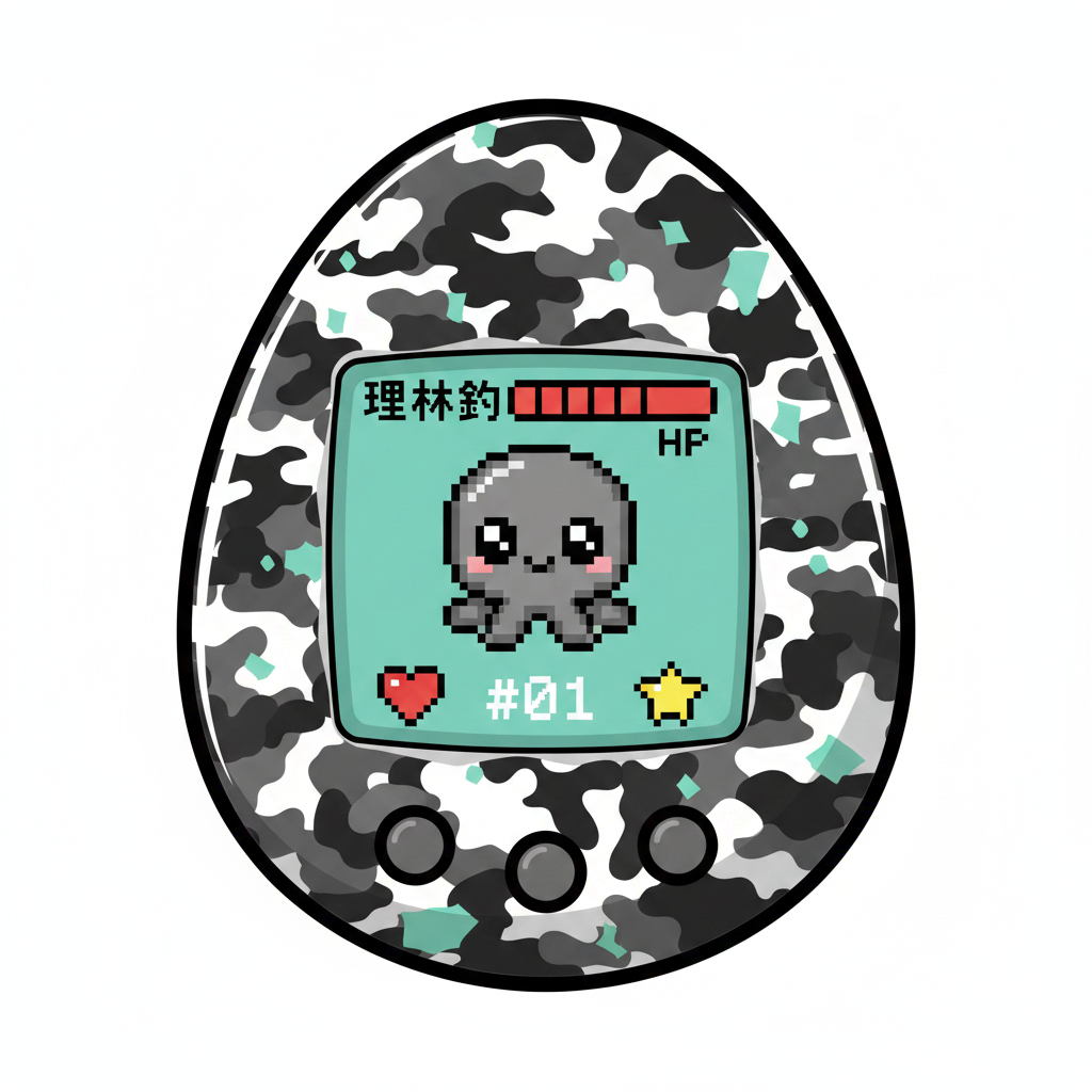 MAMMOCHI Tamagotchi - Ghost