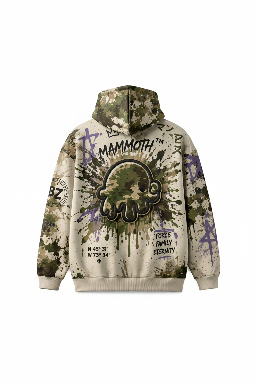 MAMMOTH Hoodie — Back View