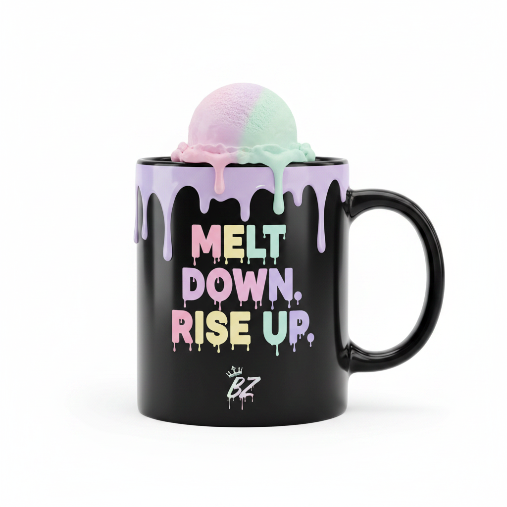 MELT DOWN. RISE UP. — Noir + pastels