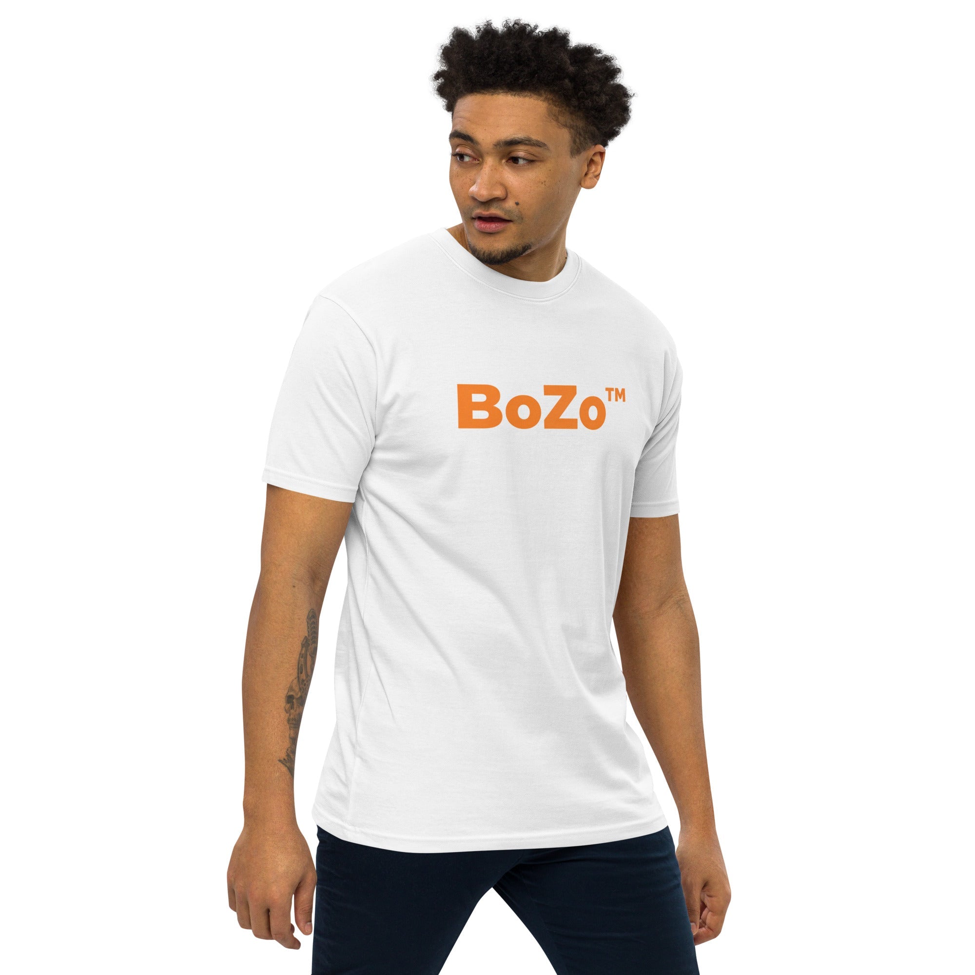 Men’s premium heavyweight tee – BoZoMemeTêê | mème streetwear