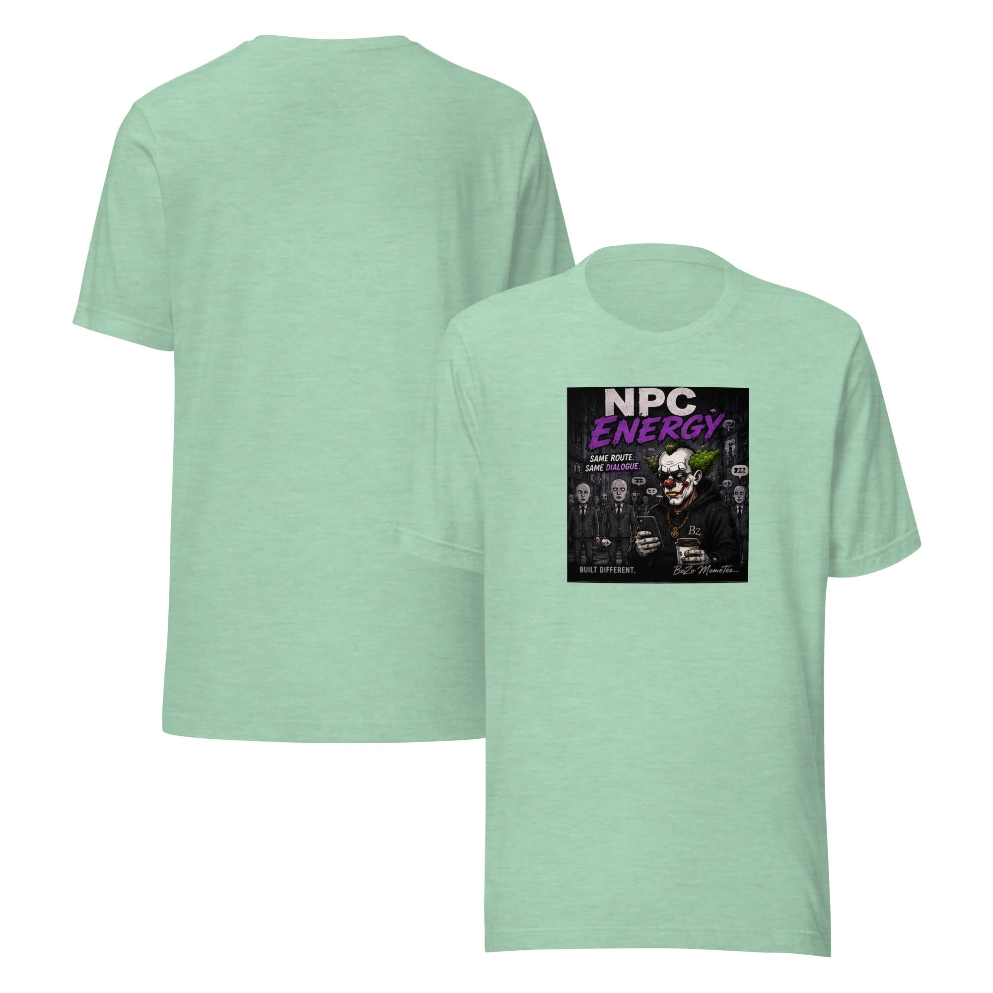 NPC ENERGY | Unisex t-shirt – BoZoMemeTêê | mème streetwear