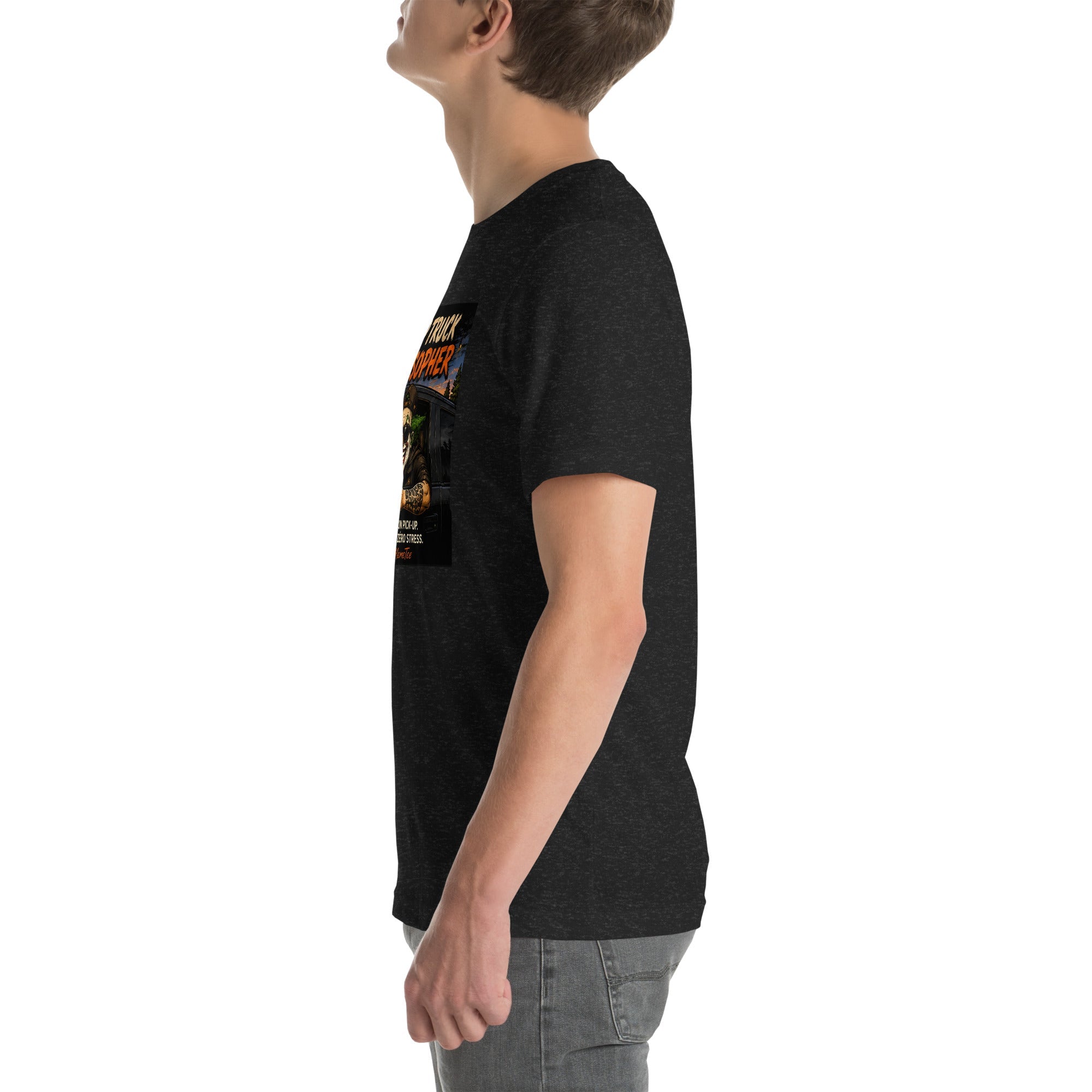 PICK-UP TRUCK PHILOSOPHER | Unisex t-shirt T-Shirt – BoZoMemeTêê | mème streetwear