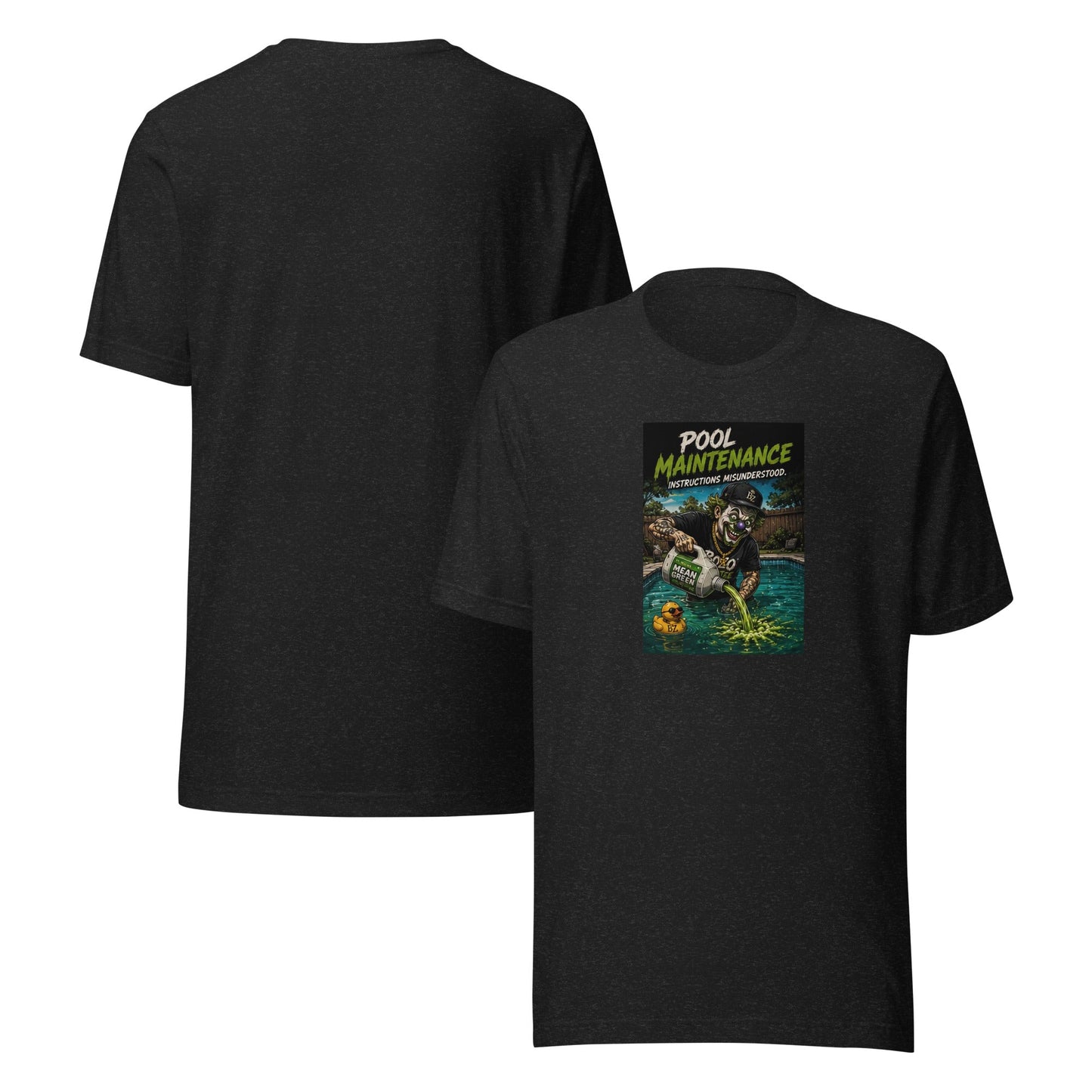 POOL MAINTENANCE | Unisex t-shirt – BoZoMemeTêê | mème streetwear