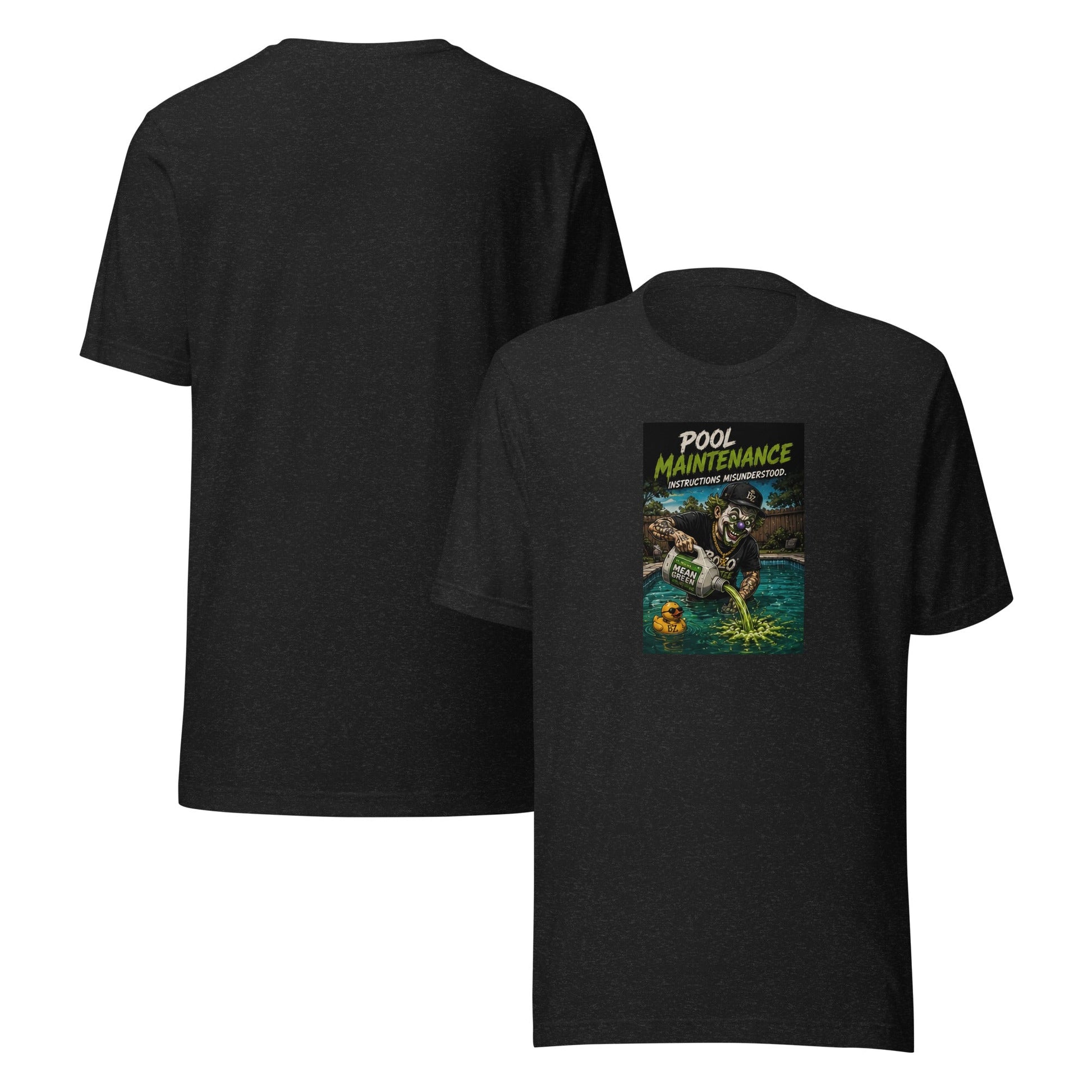 POOL MAINTENANCE | Unisex t-shirt – BoZoMemeTêê | mème streetwear