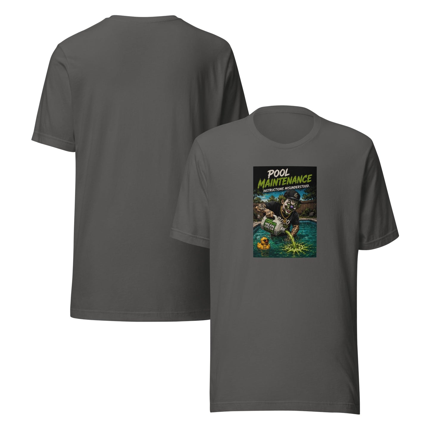 POOL MAINTENANCE | Unisex t-shirt – BoZoMemeTêê | mème streetwear