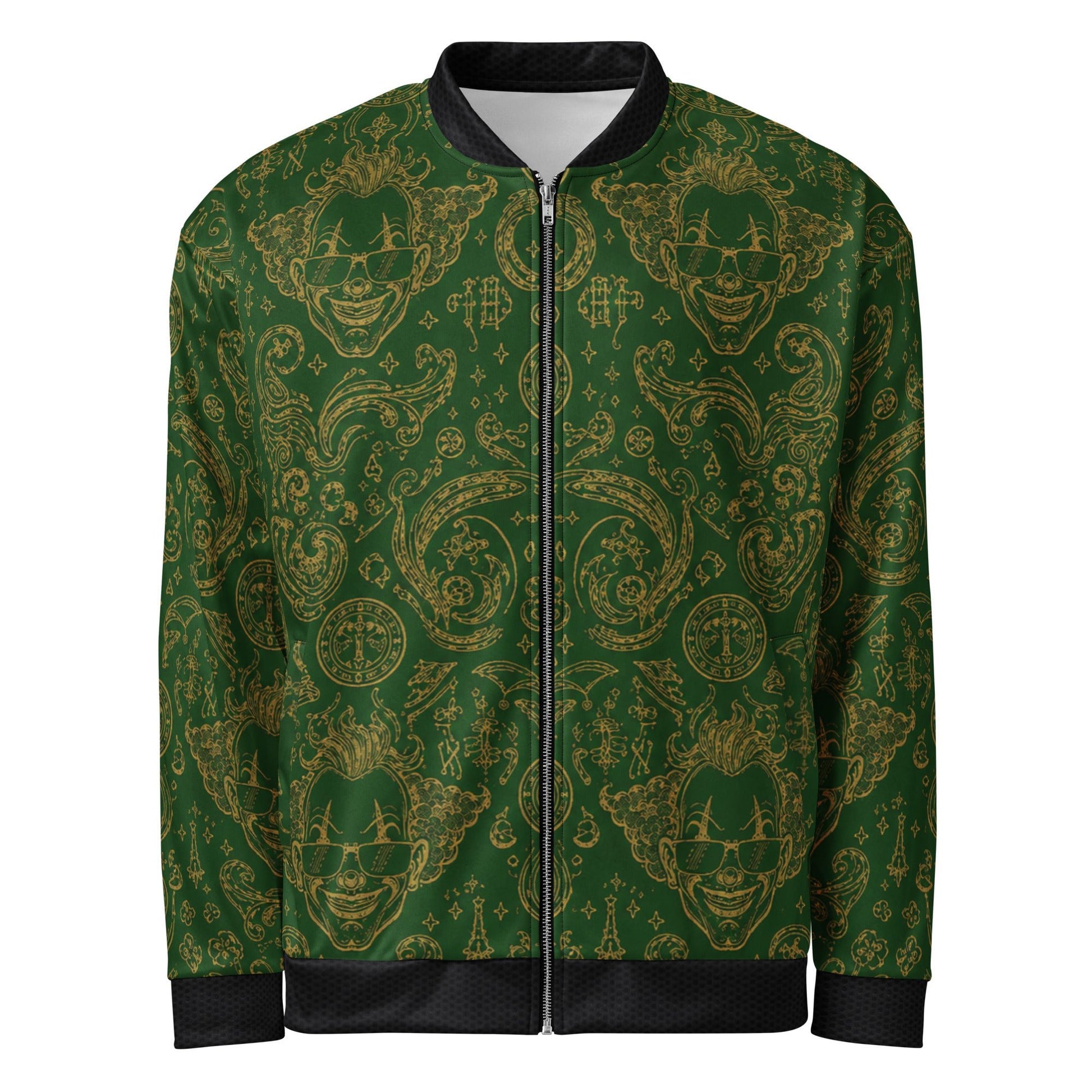 Royal Clown Fit / Forest King Bomber CUT-SEW – BoZoMemeTêê | mème streetwear