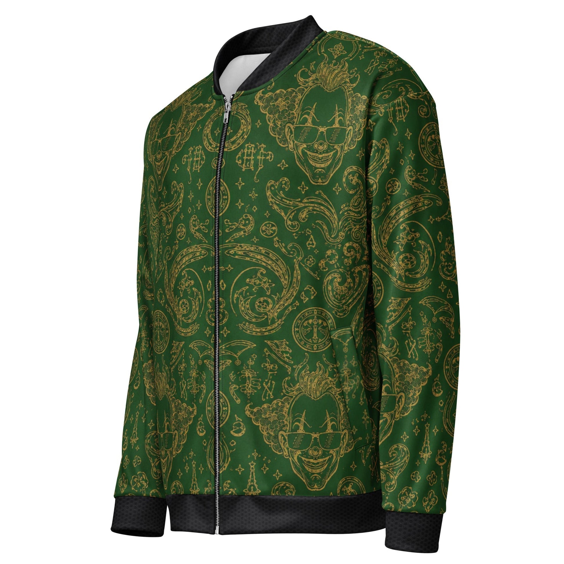 Royal Clown Fit / Forest King Bomber CUT-SEW – BoZoMemeTêê | mème streetwear