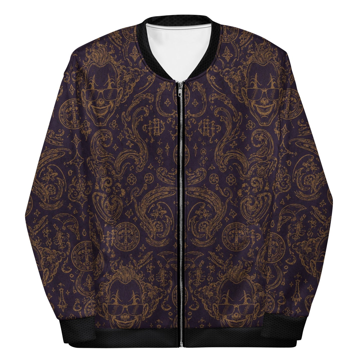 Royal Clown Fit / Midnight Joker Bomber CUT-SEW – BoZoMemeTêê | mème streetwear