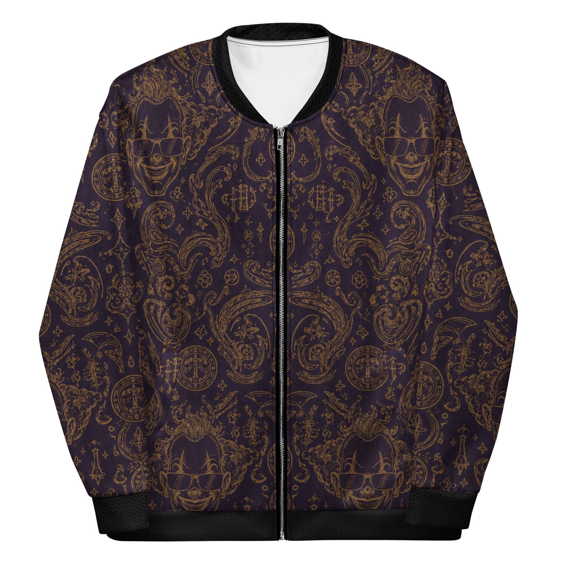 Royal Clown Fit / Midnight Joker Bomber CUT-SEW – BoZoMemeTêê | mème streetwear