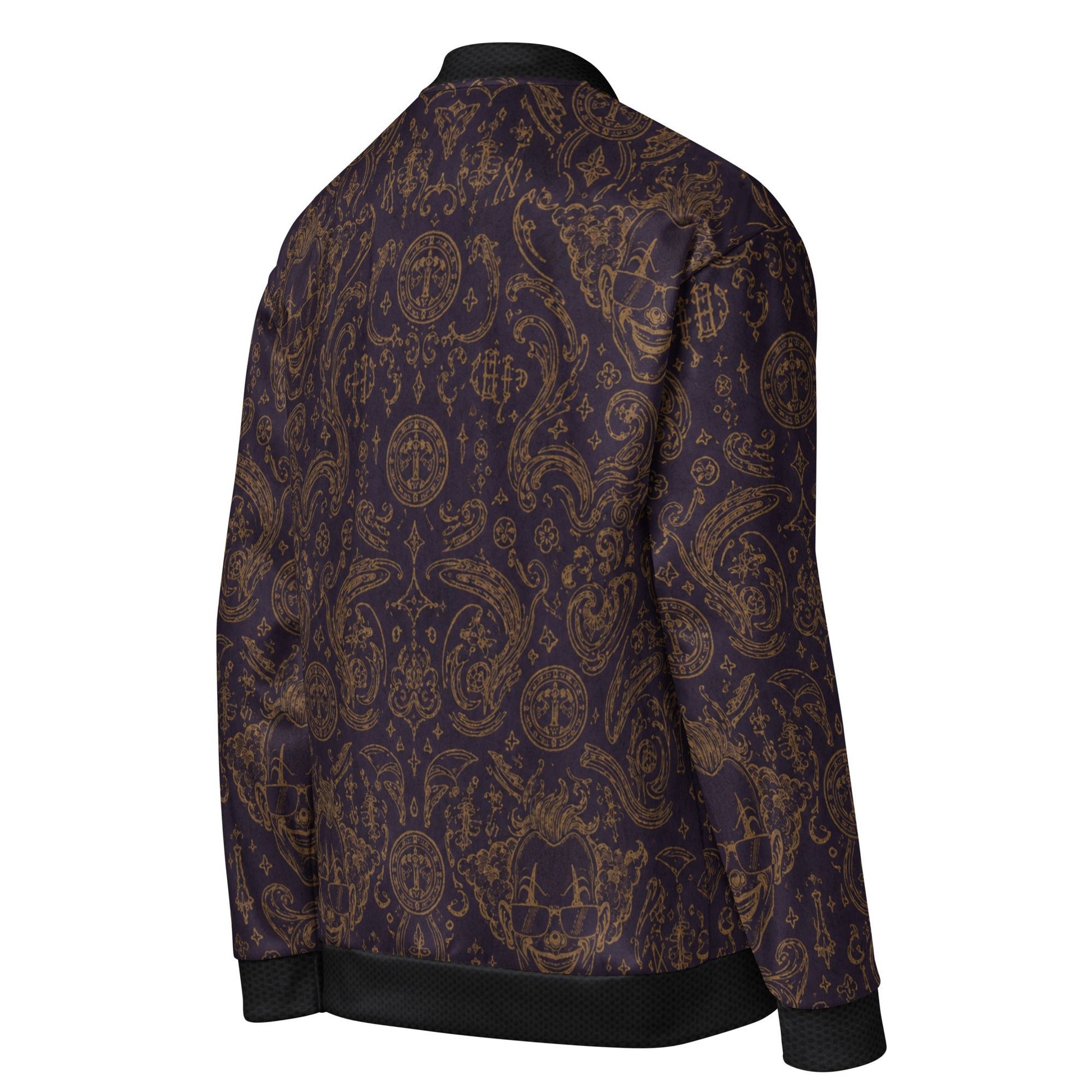 Royal Clown Fit / Midnight Joker Bomber CUT-SEW – BoZoMemeTêê | mème streetwear